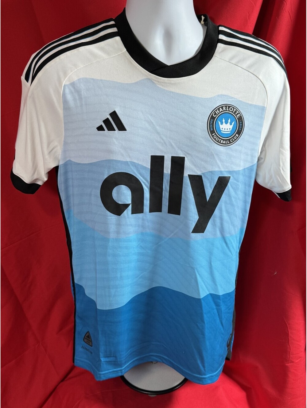Adidas Aeroready Charlotte FC Home Jersey Kit Mens Size M NWT NEW